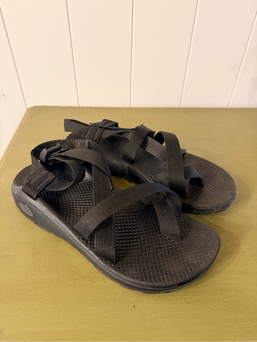 Chaco Z/Cloud Adjustable Sport Sandals Black Women’s Size 9